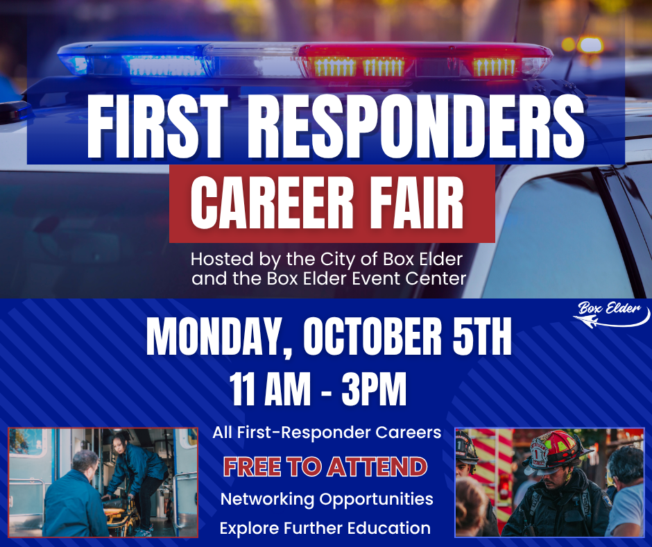 First Responders Career Fair Facebook Post
